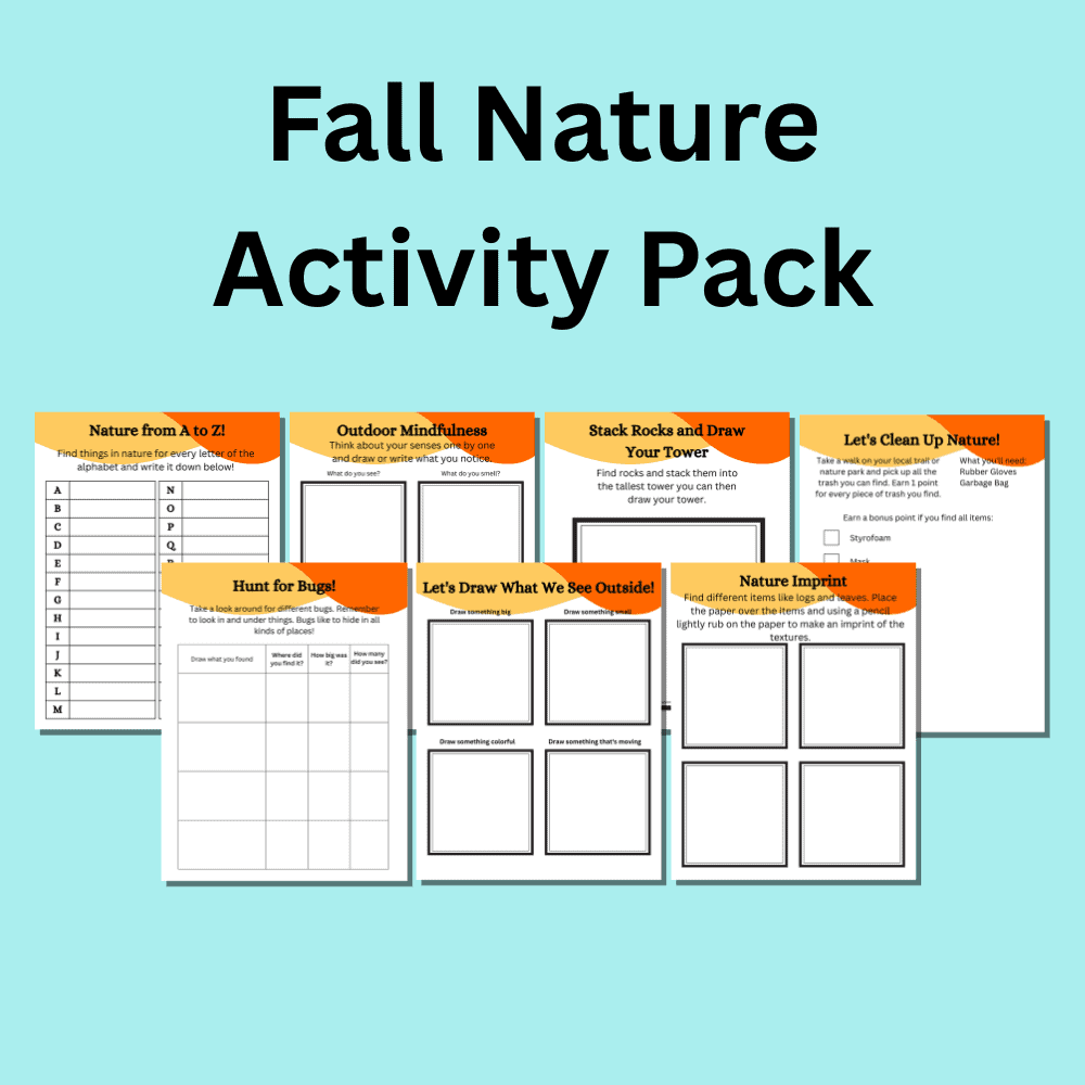 Fall Nature Activity Pack
